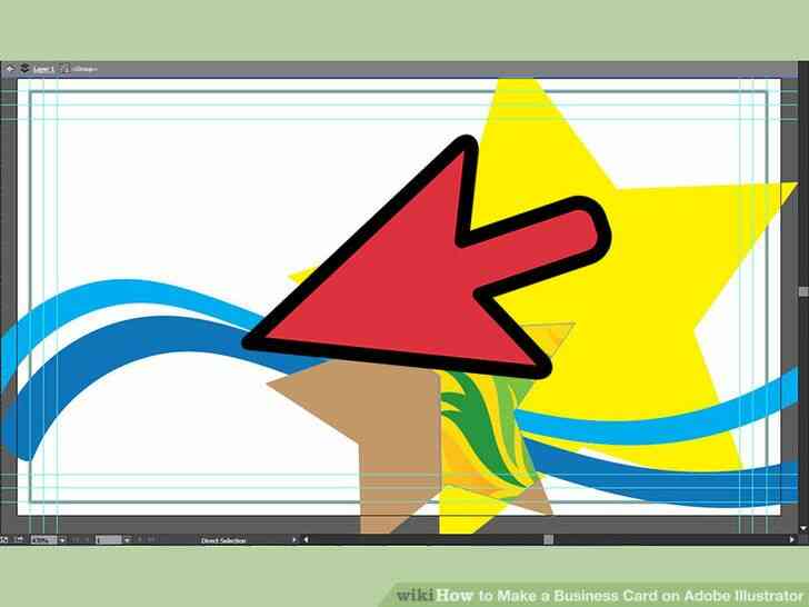 Image intitulée Faire une Carte de visite sur Adobe Illustrator à l
